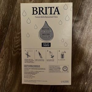 Brita Water Bottle and Replacement Filters